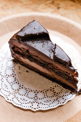 the most chocolate of all chocolate cakes in the world