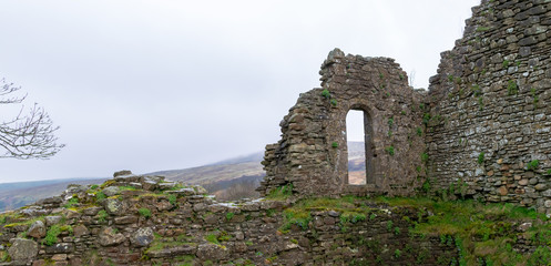 ruins of ancient castle