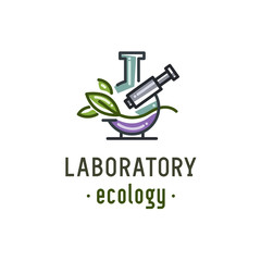 Eco logo laboratory