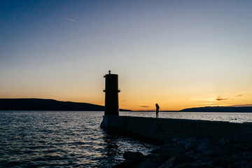 Sunsetgirl in Croatia