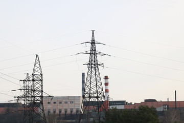 high voltage power lines