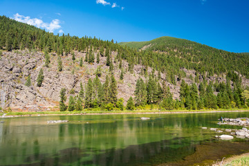 Fototapeta na wymiar Lake in the Mountains