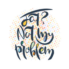 Grunge lettering isolated artwork. Typography stamp for t-shirt graphics, print, poster, banner, flyer, tags, postcard