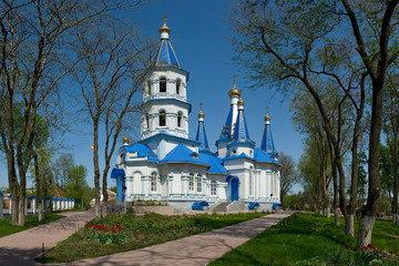 Fototapeta na wymiar Church in Rostov-on-Don, Russia.