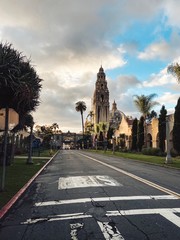 San Diego. California. USA.  California Tower. 