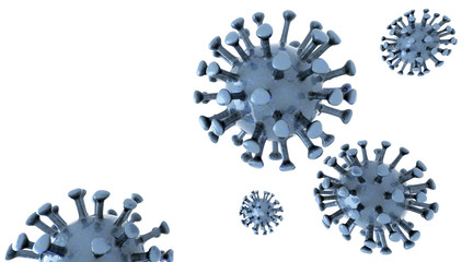 Coronavirus Covide 19 - 3D