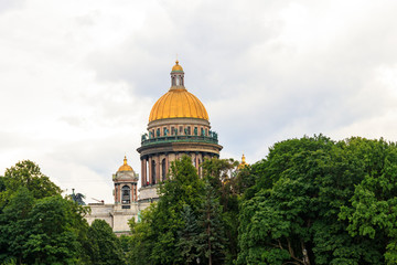 Saint Isaac's Cathedral or Isaakievskiy Sobor in St. Petersburg, Russia