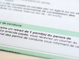 avis de contravention
