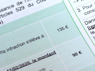 avis de contravention