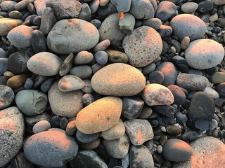 pebbles on the beach