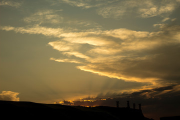 atardecer