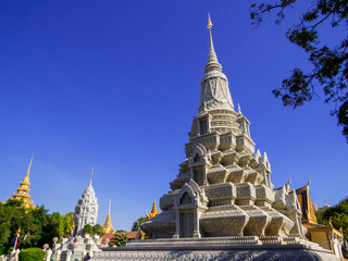 Fototapeta premium Silver Pagoda, Phnom Penh, Cambodia