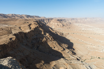 Fototapeta na wymiar Masada National Park at Southern Israel