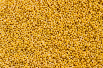 Traditional,Turkish Domestic Dry Couscous Pasta Background.