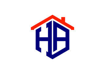 H A, HA Initial Letter Logo design vector template, Graphic Alphabet Symbol for Corporate Business Identity