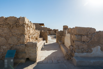 Masada National Park at Southern Israel