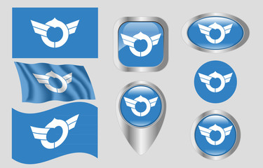 Flag of Shiga, Japan