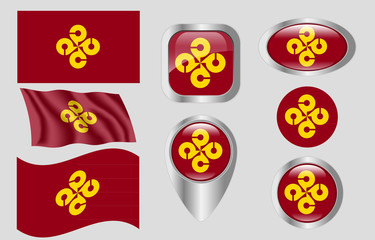 Flag of Shimane, Japan