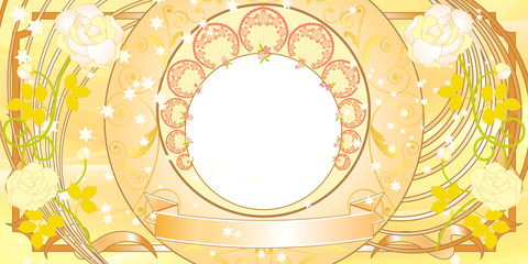  豪華な花の背景