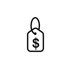 Vector illustration, price tag icon design