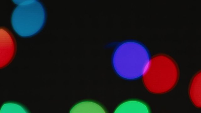 Colorful large bokeh lights background for party