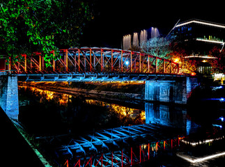 Metallic Bridge in Timisoara 