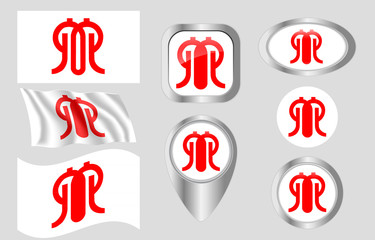 Flag of Kanagawa, Japan