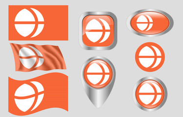 Flag of Nagano, Japan