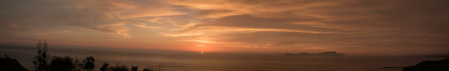 Sunset panoramic