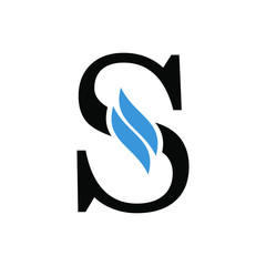 INITIAL LETTER WITH WAVE