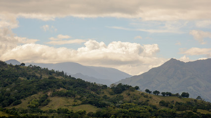 view of mountains