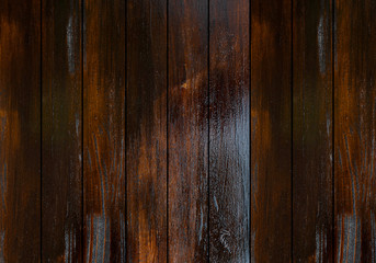  top view of dark wooden textured background