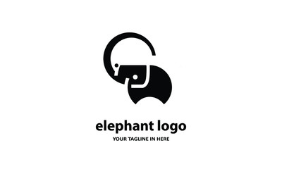 The concept of modern Sderhana elephant logo design is easy to remember	