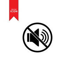 Sound icon vector. Volume speaker icon illustration. Trendy flat design style on white background.