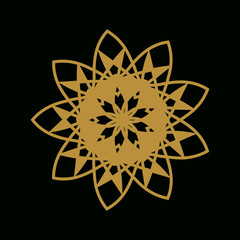 gold ornament logo