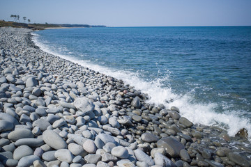 鳴り石の浜（鳥取県）