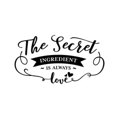 The secret ingredients