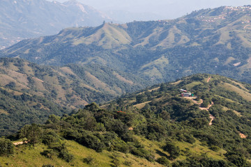 Obraz premium View of Valley of 1000 Hills in Kwazulu-Natal
