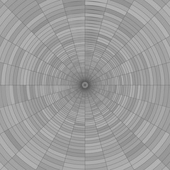 Abstract Grey And White Rings Background Template, Sector Blocks 