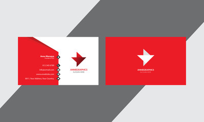 This is Minimal Corporate Business Card Design