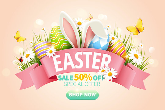 Easter sale popup ads