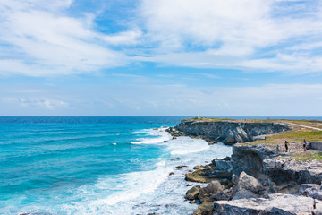Fototapeta na wymiar メキシコの最東端とカリブ海