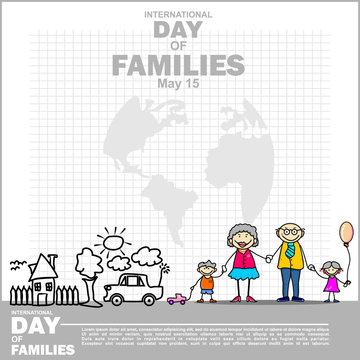 International Day Of Families, Poster and Banner
