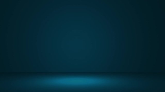 Studio Black Blue Background - Light Blinking