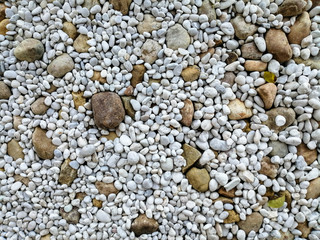 Stone scree floor texture and background