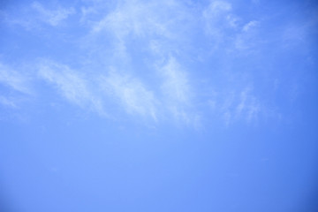 Fototapeta na wymiar blue sky and cloud for background, wallpaper, wall art, creative design