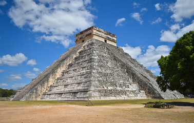 Chichen Itza, Mexico also known as El Castillo (Temple of Kukulcan)