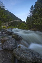 Kackar Mountains National Park, Camlıhemsin ( Historic bridge ) Rize, Turkey.