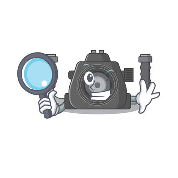 Underwater camera in Smart Detective picture character design