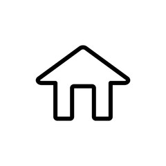 House vector icon. Design template